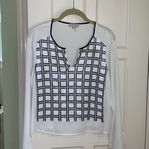 White Blouse with sequins